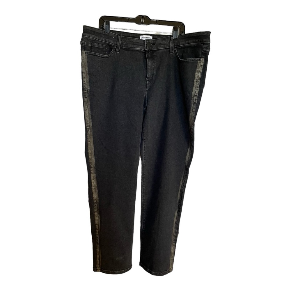Lane Bryant Women's Size 20 Black Body Icon Signature Fit Mid Rise Jeans